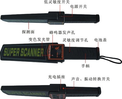 手持金属探测器